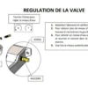 Abreuvoir automatique acier inoxydable 2,2 L haute pression - Gaun