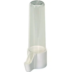Abreuvoir fontaine oiseaux long à bec profond 90ML blanc - 2GR