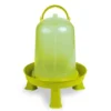 Abreuvoir poule en plastique Eco 8L vert avec pieds - Gaun
