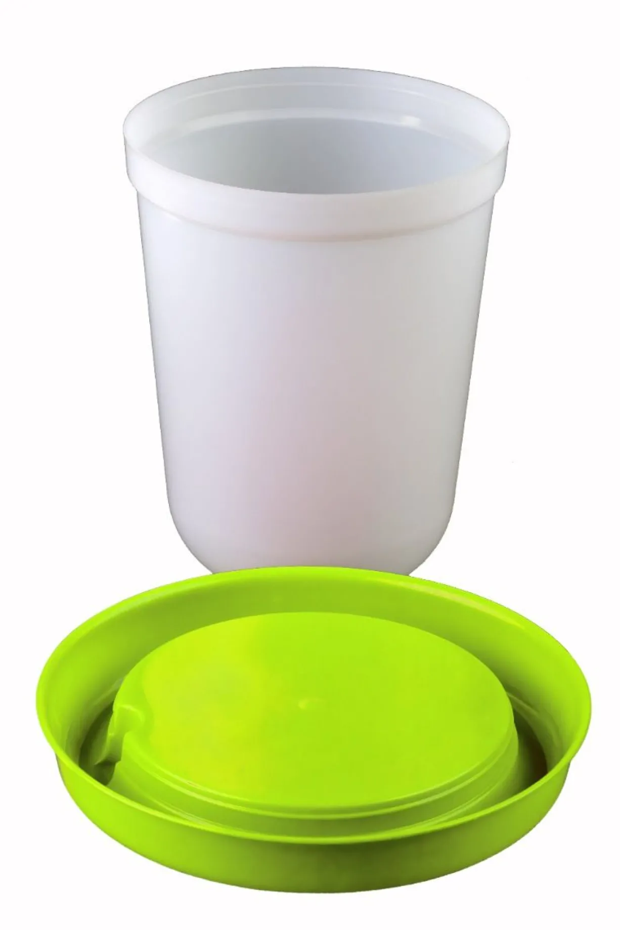 Abreuvoir poule en plastique Super Eco 5L vert - Gaun