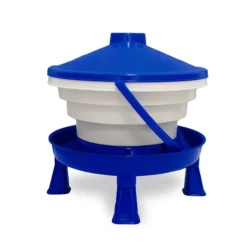Abreuvoir poule seau plastique avec pieds 10L - Gaun