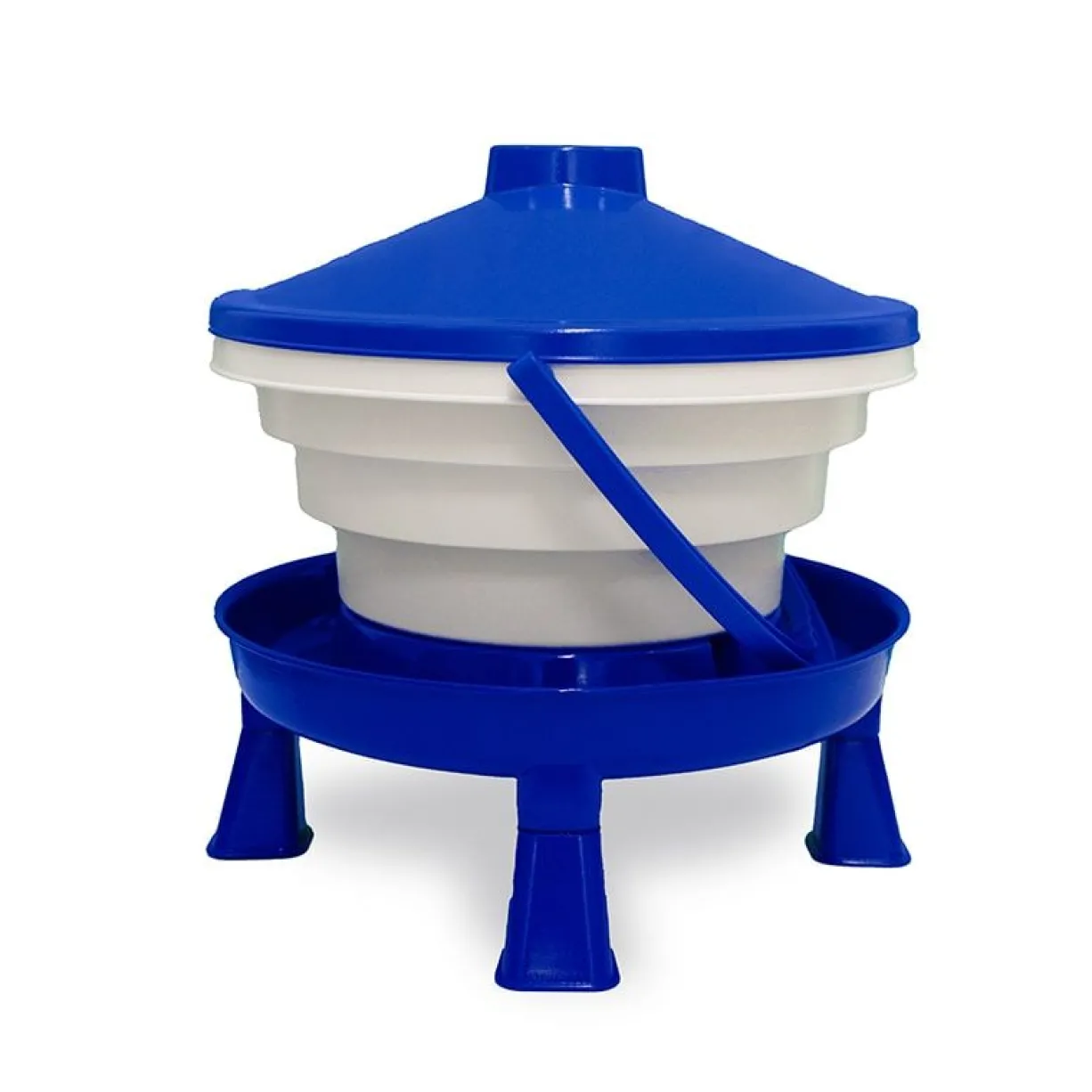 Abreuvoir poule seau plastique avec pieds 10L - Gaun