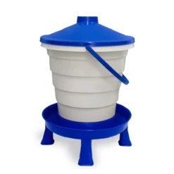 Abreuvoir poule seau plastique avec pieds 20L - Gaun