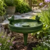Abreuvoir pour oiseaux sauvages modulable Ondéa Solo vert olive - Evena