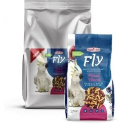 Aliment complet aux granulés extrudés pour perruches et perroquets Fly Müsli Blend 4kg - Raggio Di Sole
