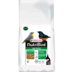 Aliment complet pour oiseaux frugi et insectivores NutriBird Uni Patee 1kg - Versele Laga