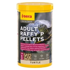 Aliment complet pour tortues aquatiques adultes Turtle Adult Raffy P Pellets 1L - Sera