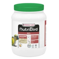 Aliment d’élevage à la main pour amazones, cacatoès, grandes perruches NutriBird A21 800g - Versele Laga