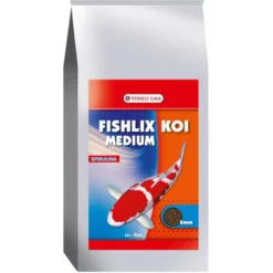 Aliment poisson granulés extrudés flottants pour carpe koï Fishlix medium 4 mm 8 kg - Versele Laga