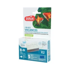 Aliment pour poissons Blocs Vacances par 2 - Zolux