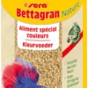 Aliment pour poissons combattants spécial couleurs granulés Bettagran Nature 50ML - Sera