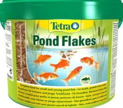 Aliment pour poissons de bassin flocons Pond Flakes 10L - Tetra