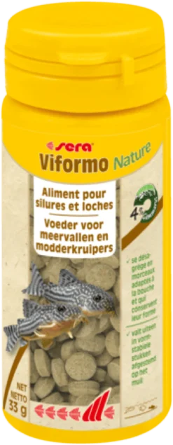 Aliment pour silures et loches Viformo Nature 33g - Sera
