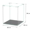 Aquarium poisson Kubus Curve 30L Basic - Aquatlantis