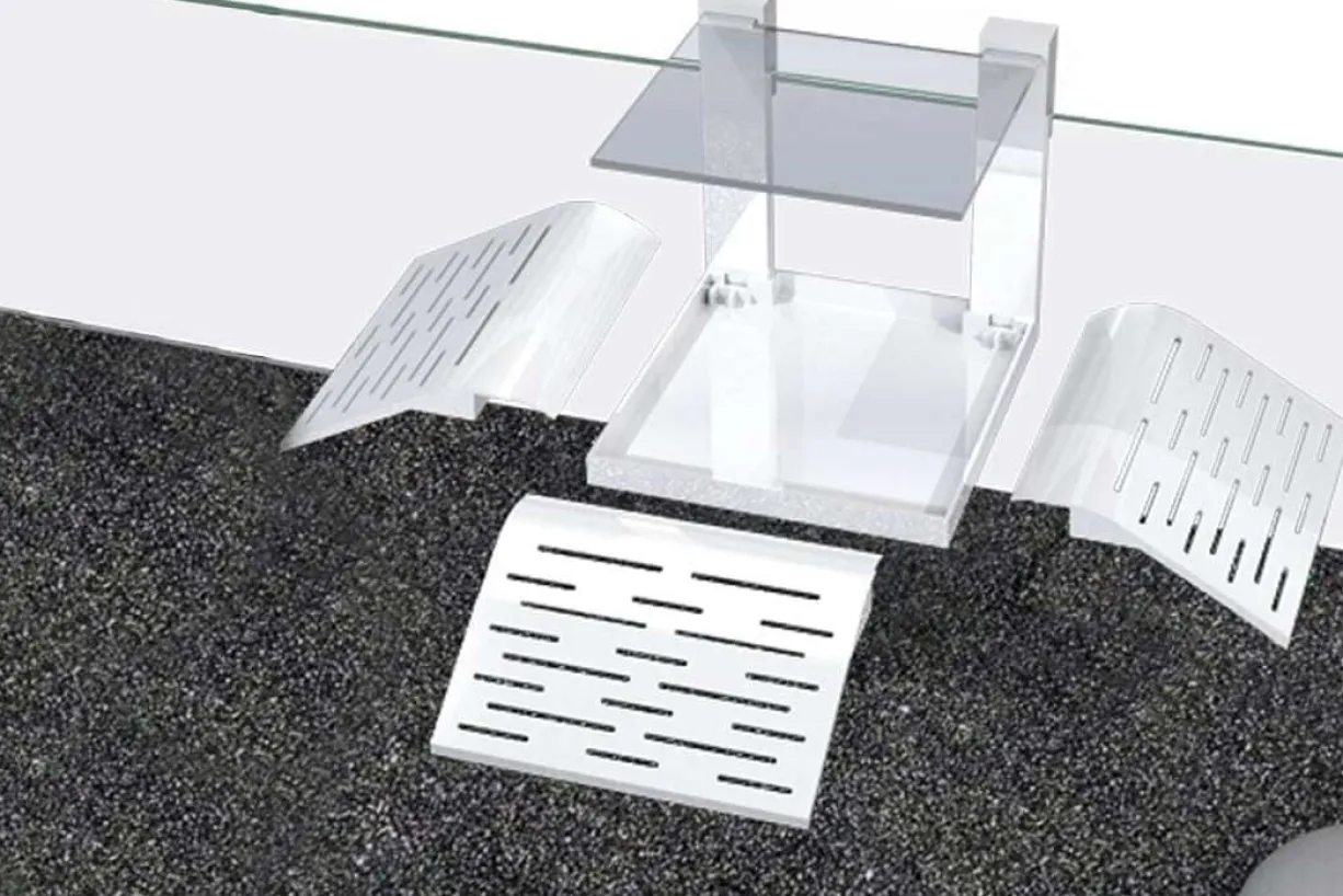 Aquarium pour tortue Tartarium 80 blanc - Ciano