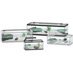 Aquarium tortue Aqua Tortum 100 blanc - Aquatlantis