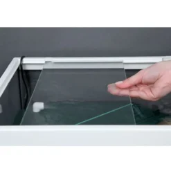 Aquarium tortue Aqua Tortum 40 noir sans filtre - Aquatlantis