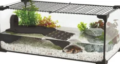 Aquarium tortue Karapas Aqua 50 Pro noir - Zolux