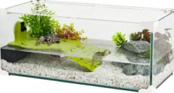 Aquarium tortue Karapas Aqua 60 Pro blanc - Zolux
