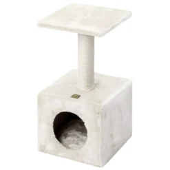 Arbre à chat griffoir Classic Abey crème - Ebi