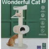Arbre à chat sisal et fourrure Wonderful Cat 3 beige - Zolux