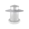 Auvent galvanisé pour mangeoire 15 et 20Kg - River Systems