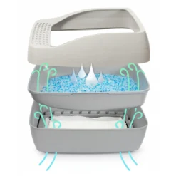 Bac à litière chat litière à cristaux Crystal Deluxe - PetSafe