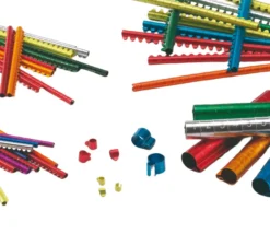 Bagues en aluminium numérotées pour canaris diamètre 3 mm par 100 - Gaun