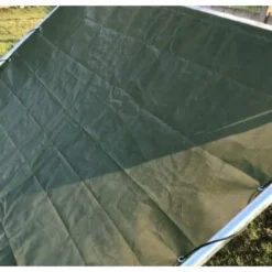 Bâche Deluxe taille L pour parc grillagé 3x3m verte