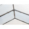 Bâche Deluxe taille M pour parc grillagé 4x3m et 6x3m blanche