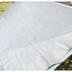 Bâche Deluxe taille XL pour parc grillagé 4x3m et 6x3m blanche