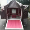Bâche de protection pluie et vent pour poulailler Deluxe