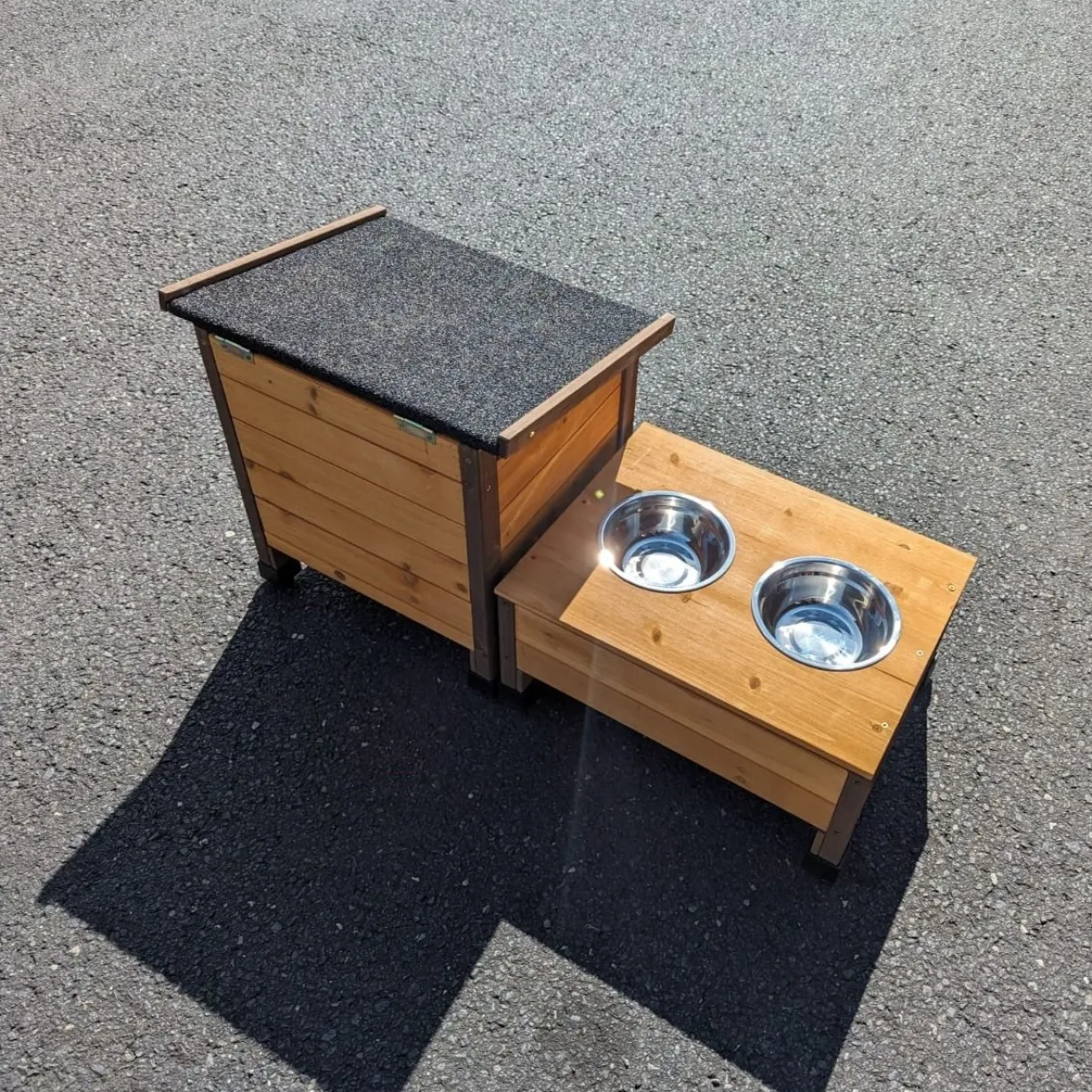 Bloc de rangement pour réserve de nourriture chien 10 Kg