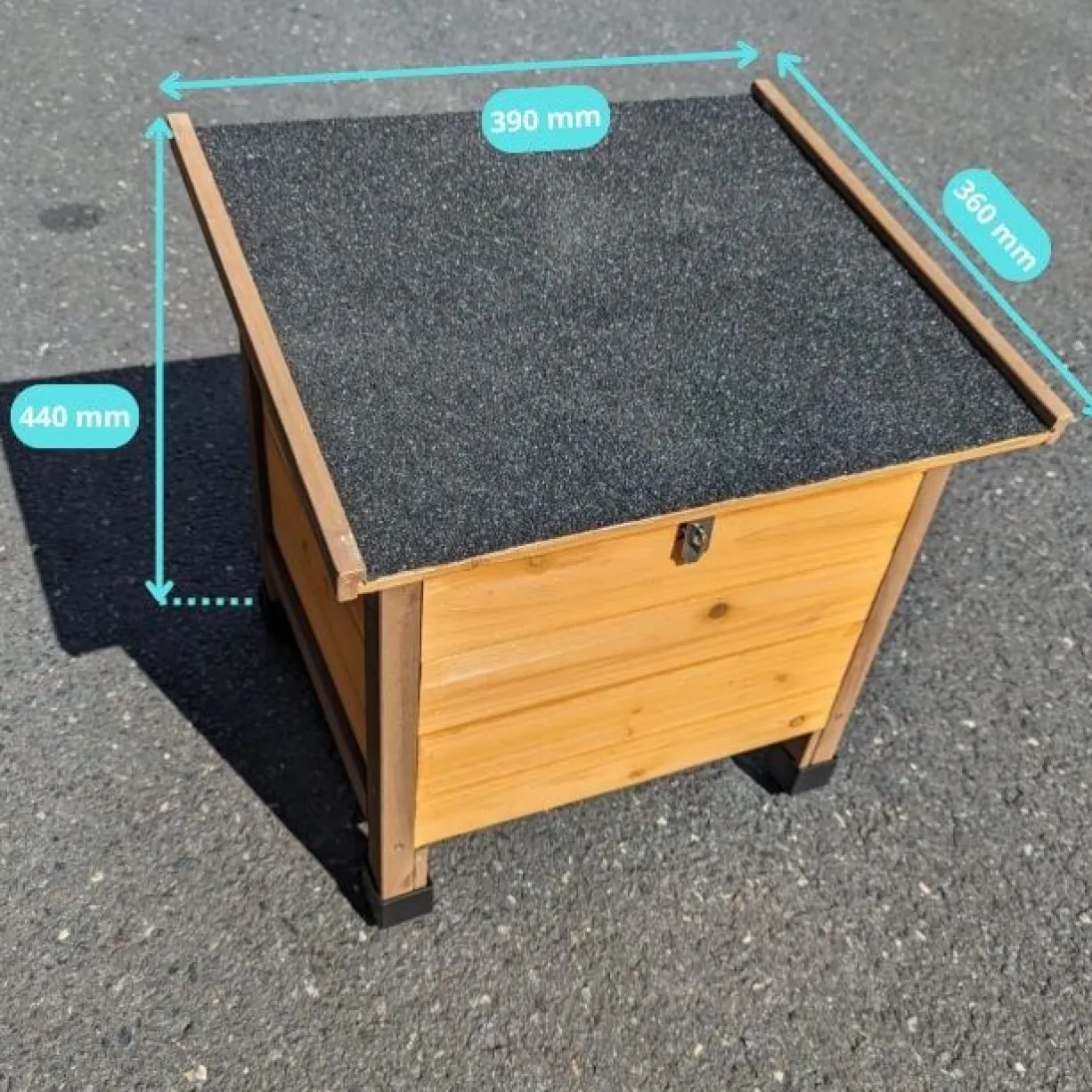 Bloc de rangement pour réserve de nourriture chien 10 Kg