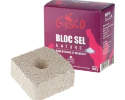 Bloc sel nature poule 950g - Gasco