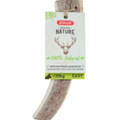 Bois de cerf naturel à mastiquer friandise chien moins de 10kg Easy - Zolux