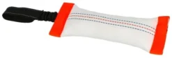 Boudin de mordant lance incendie pour chien orange fluo/blanc 6 x 16 cm Kerbl