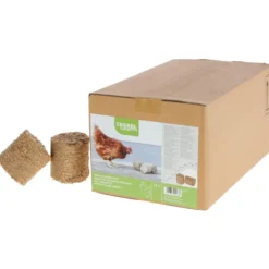 Briquettes de vannure d’épeautre poule x 24 - Kerbl