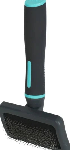 Brosse pour chien slicker rétractable Anah taille M - Zolux