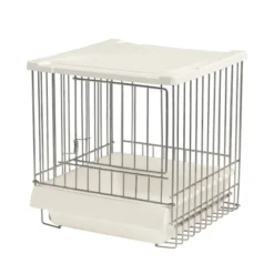 Cage de nurserie et bain grillagé pliable oiseaux avec porte Flexy+ - 2GR