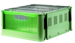 Cage de transport avec grille télescopique pour oiseaux 2GR