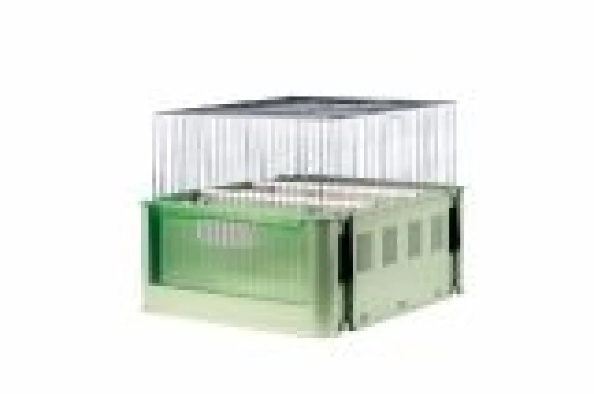 Cage de transport avec grille télescopique pour oiseaux 2GR