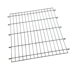 Cage de transport chien pliable en métal avec poignée L90 x 60 x 67 cm