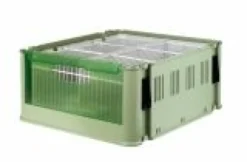 Cage de transport complète pour oiseaux avec bac et 2 cages 2GR