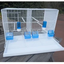 Cage d'élevage oiseaux 58cm parois plastique - 2GR