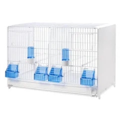 Cage d'élevage oiseaux 58cm parois plastique - 2GR