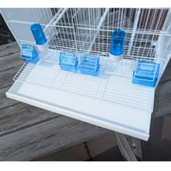 Cage d'élevage oiseaux 58cm parois plastique - 2GR