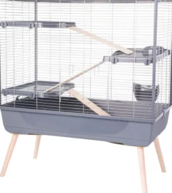 Cage grillagée lapin et rongeur sur pieds NeoLife 100 XL - Zolux