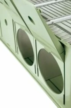 Cage Maxi Tino pour oiseaux taille moyenne ouverture arrière - 2GR