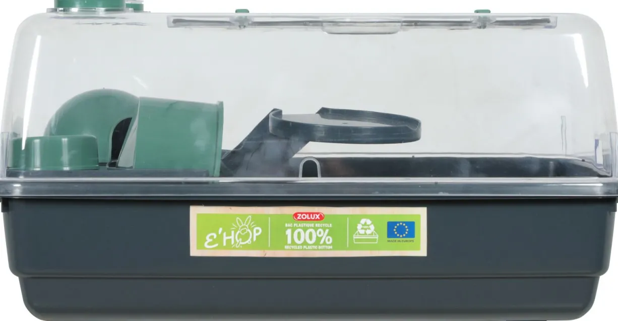 Cage rongeur Ehop 55cm hamster vision verte - Zolux